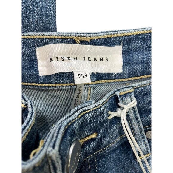 Risen High Waist Destroyed Capri Jeans‎ - Picture 5 of 6